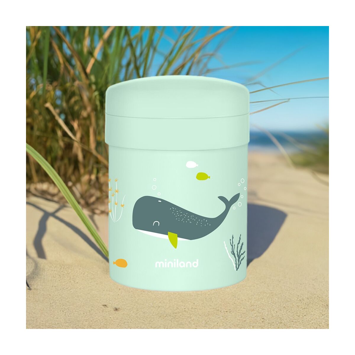 štýlová termoska na jedlo pre deti ocean